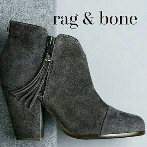 RAG & BONE I Margot Suede Booties - Picture 2 of 11